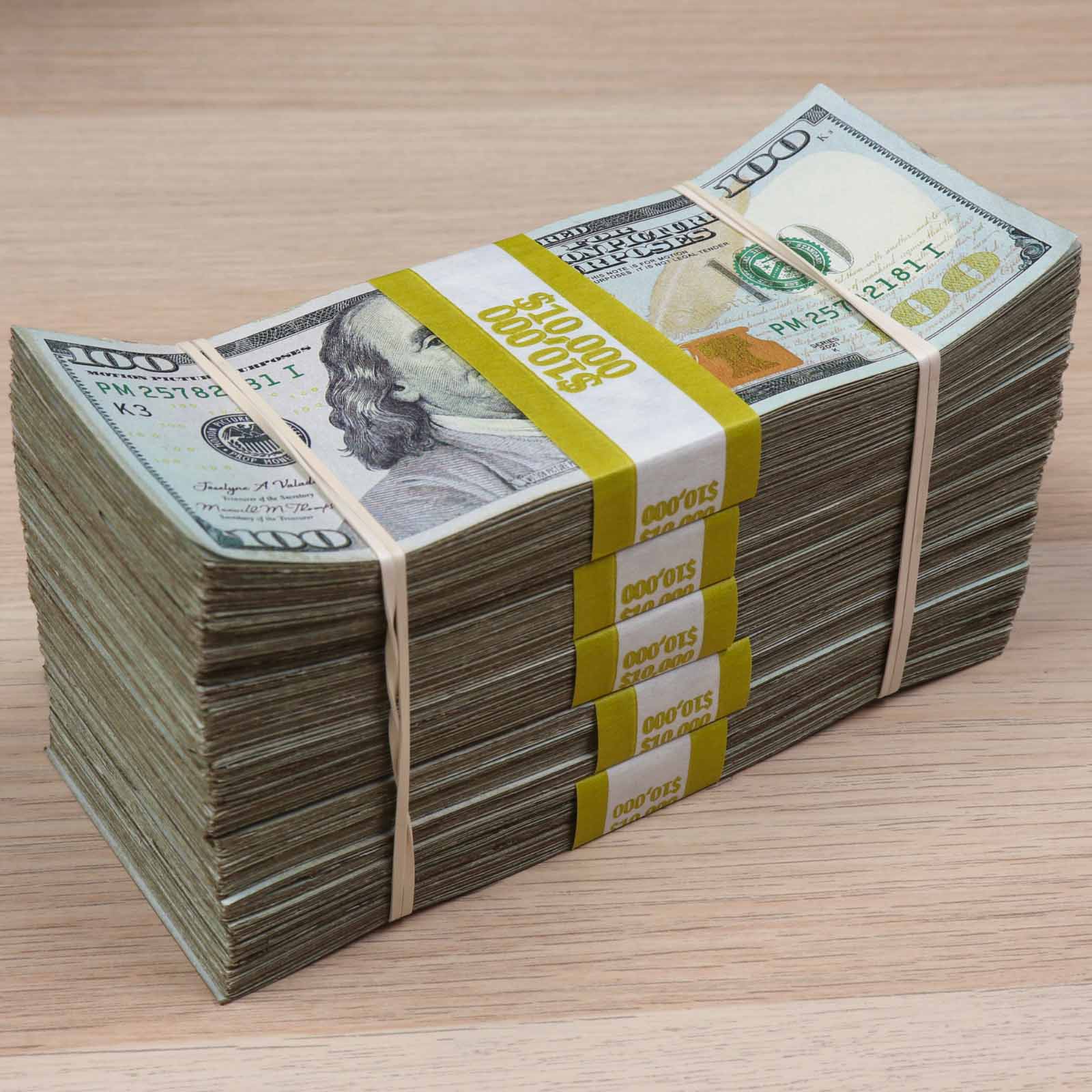 $100,000 ✔️RealAged™ BLANK FILLER New Series Bundle Pack by Prop Money Inc - Image 3