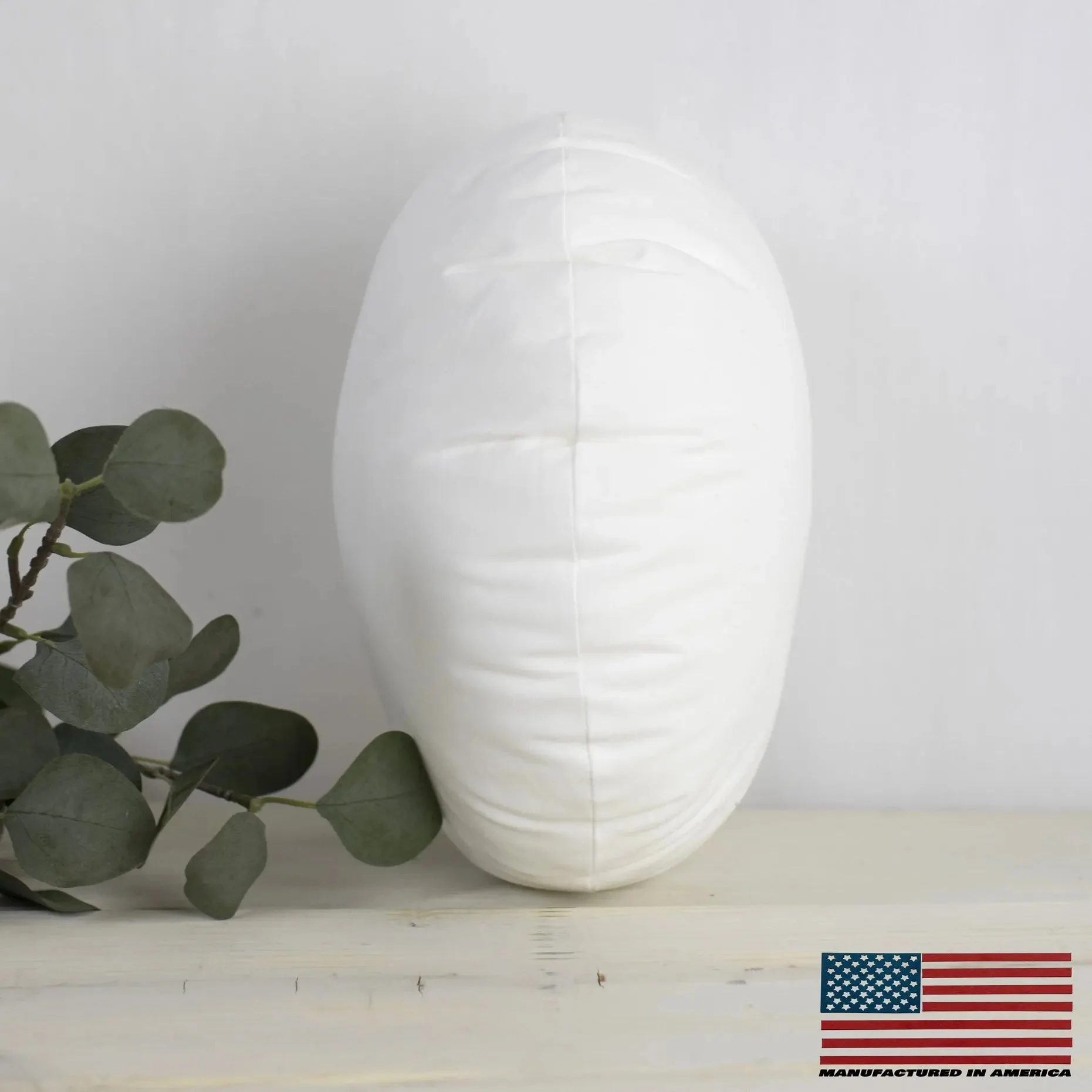 20" | Round Angel Hair Insert | Indoor Outdoor Down Alternative Hypoallergenic Pillow Insert | Quality Insert | Premium Insert by UniikPillows - Image 3