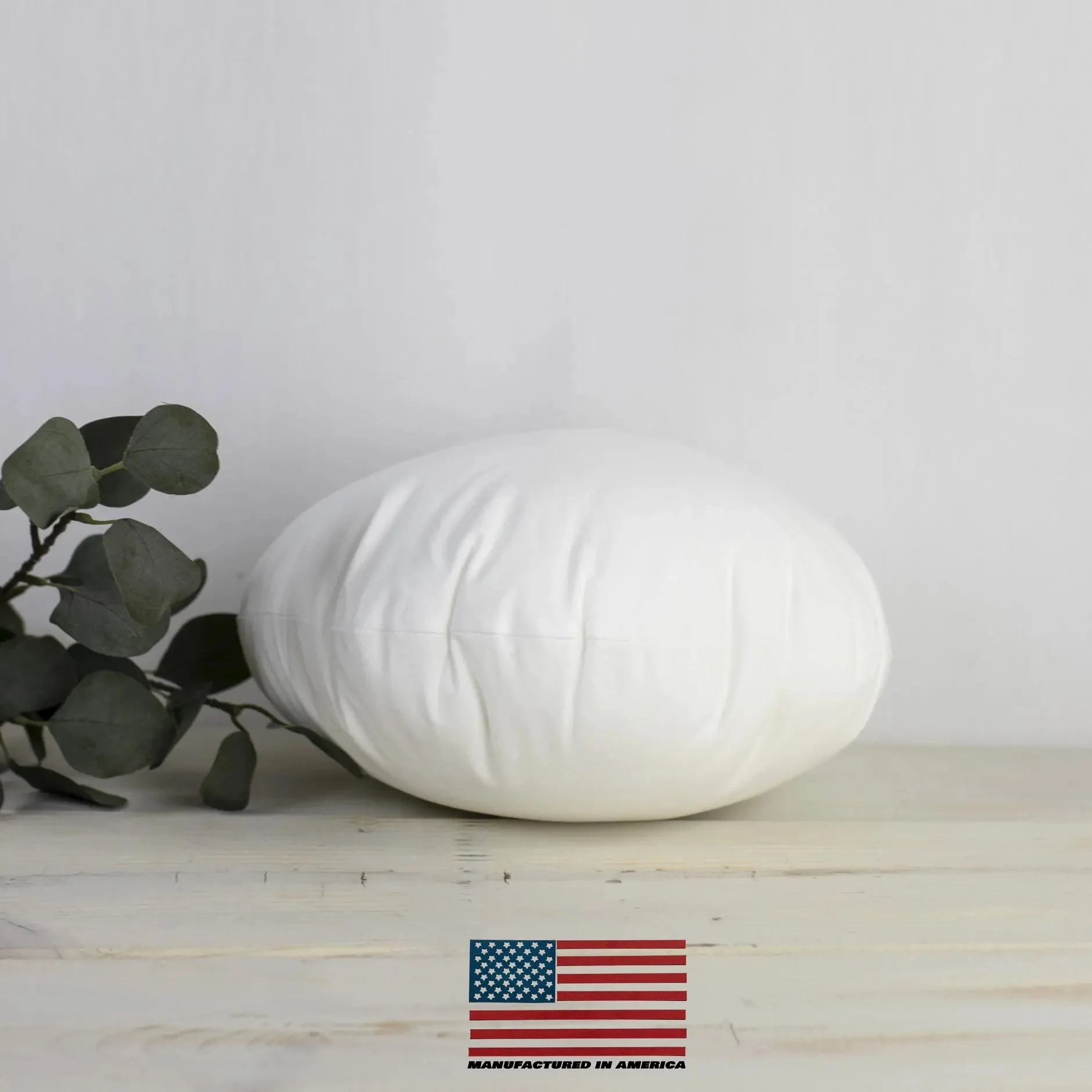 20" | Round Pillows Insert | Indoor Outdoor Hypoallergenic Polyester Pillow Insert | Quality Insert | Round Pillow Form | Round Pillow by UniikPillows - Image 2