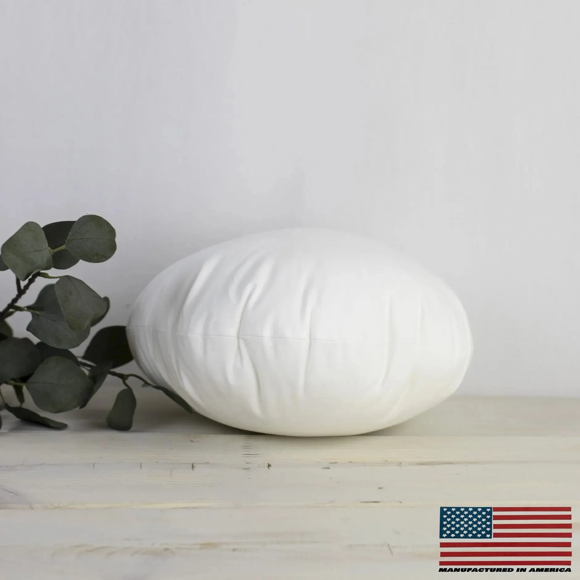 29" | Round Angel Hair Insert | Indoor Outdoor Down Alternative Hypoallergenic Pillow Insert | Quality Insert | Premium Insert by UniikPillows - Image 2