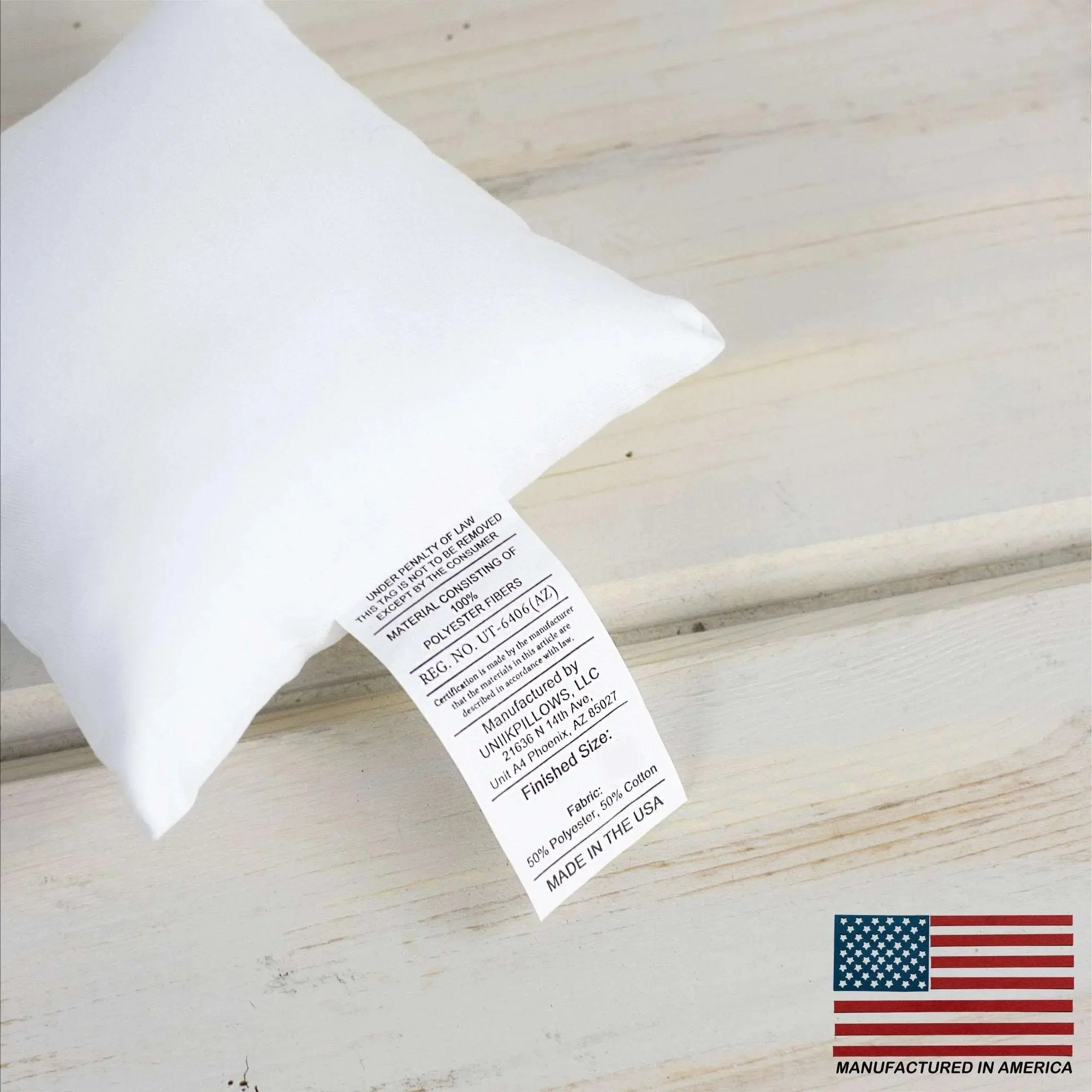 31x31 | Square Angel Hair Insert | Indoor Outdoor Down Alternative Hypoallergenic Pillow Insert | Quality Insert | Premium Insert by UniikPillows - Image 4