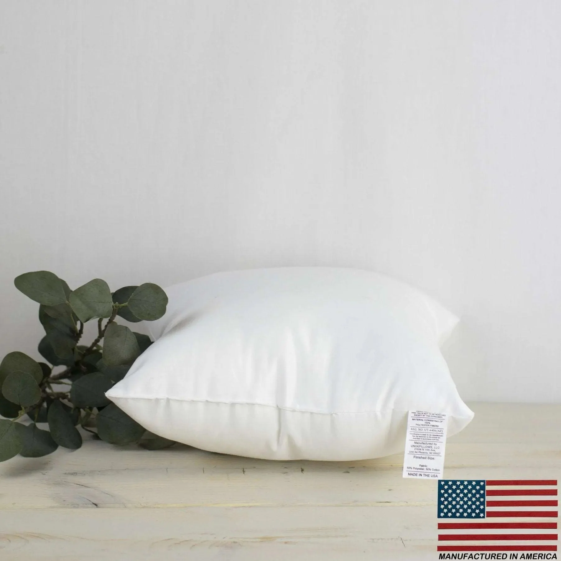 5x5 | Square Angel Hair Insert | Indoor Outdoor Down Alternative Hypoallergenic Pillow Insert | Quality Insert | Premium Insert by UniikPillows - Image 7