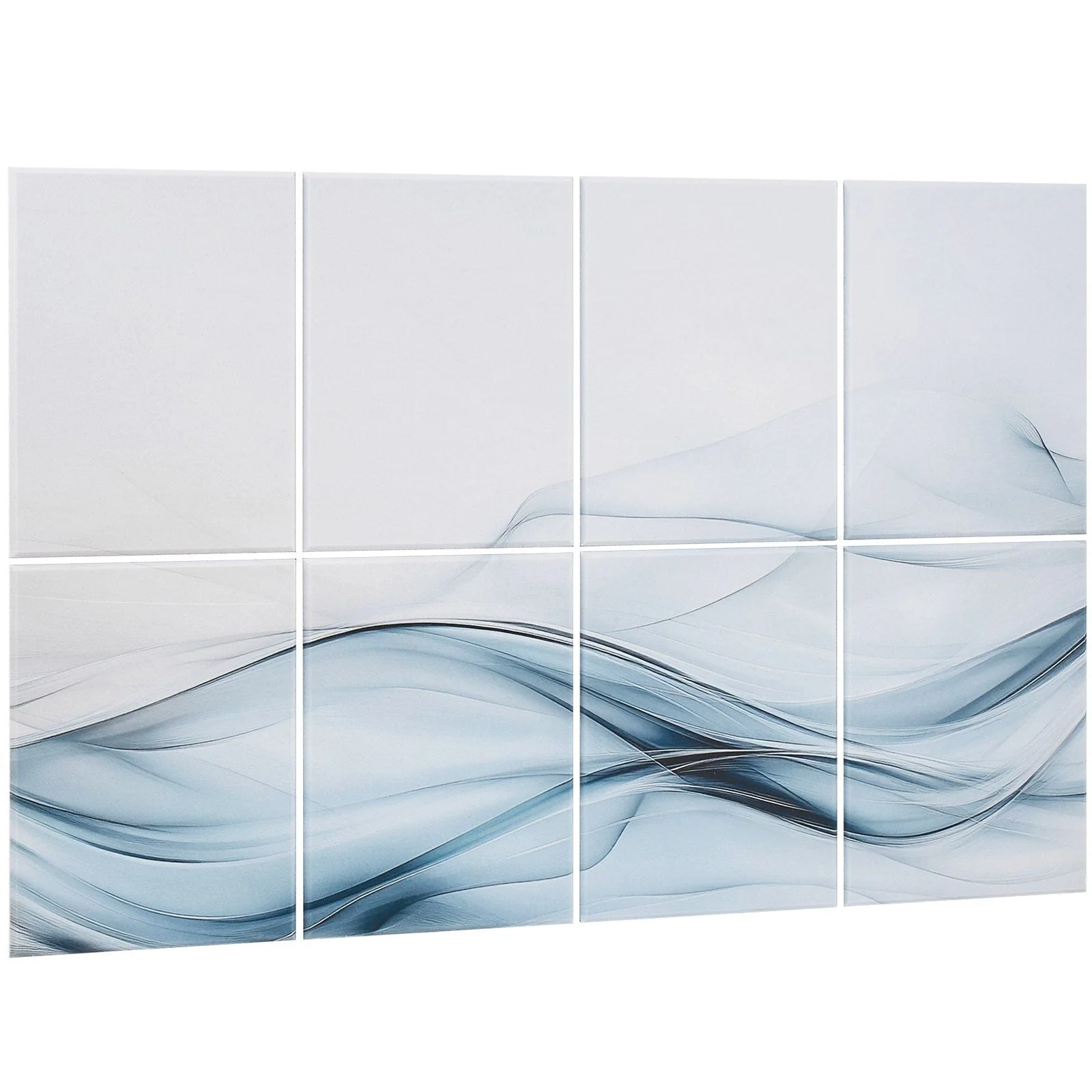 8 Pack Art Acoustic Panels 15.8 x 11.8 inch Self Adhesive for Home Studio