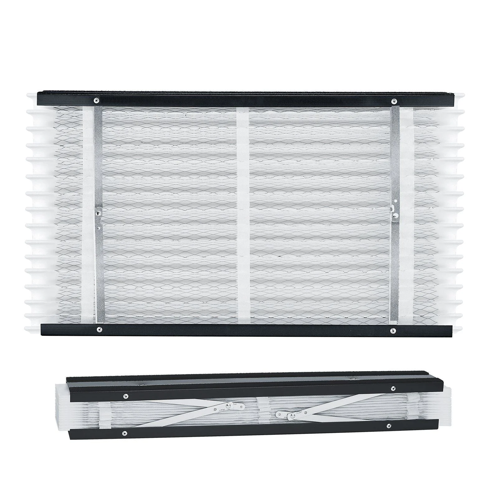 Air Filters MERV 13 Electrostatic Pleated HVAC Furnace Filter 2-Pack 16 x 28 x 4