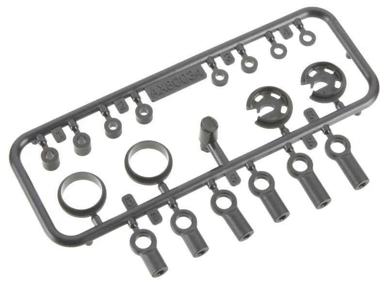 Axial AX80034 SCX10 AX10 EXO XR10 Wraith 10mm Shock Parts Tree 2 RR10 Bomber