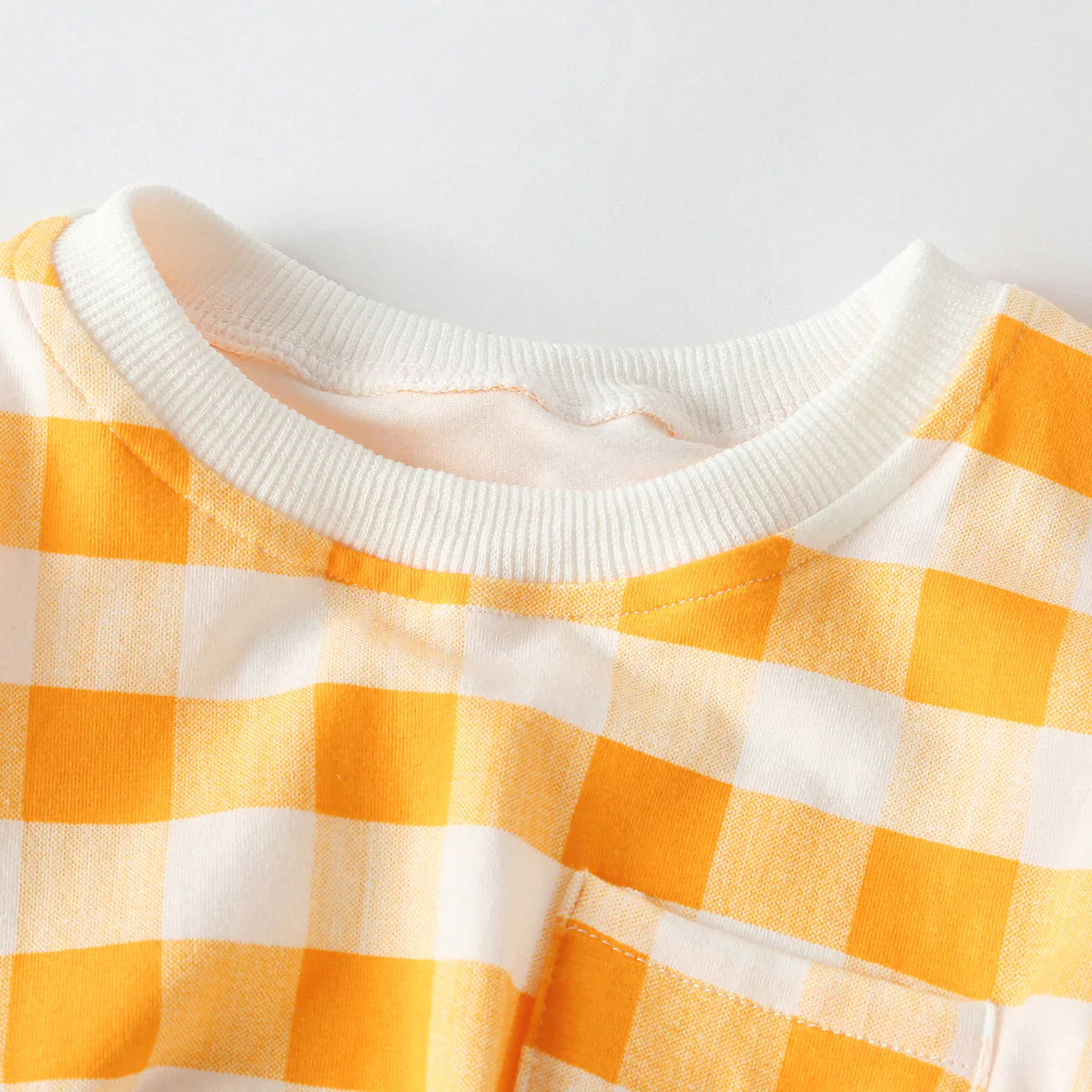 Baby 1pcs Plaid & Heart Pattern Tee Combo Shorts Simply Style Sets by MyKids-USA™ - Image 6