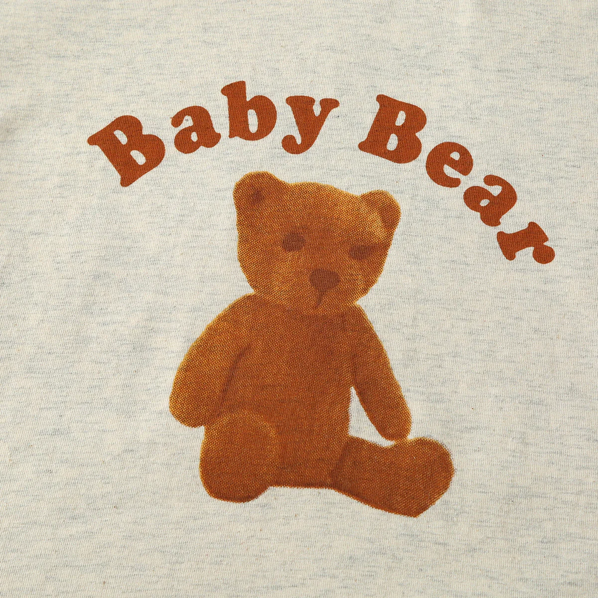 Baby Cartoon Animal & Slogan Pattern Short Sleeved Tee Combo Solid Shorts Sets by MyKids-USA™ - Image 7