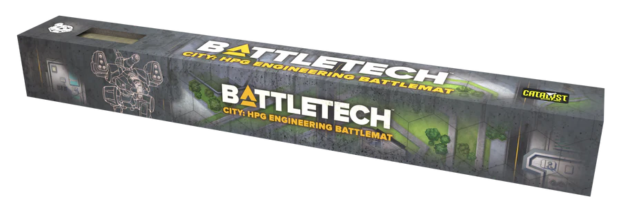BattleTech: Battle Mat - City HPG Engineering/Business District