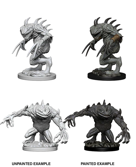 D&D: Nolzur's Marvelous Miniatures - Gray Slaad & Death Slaad
