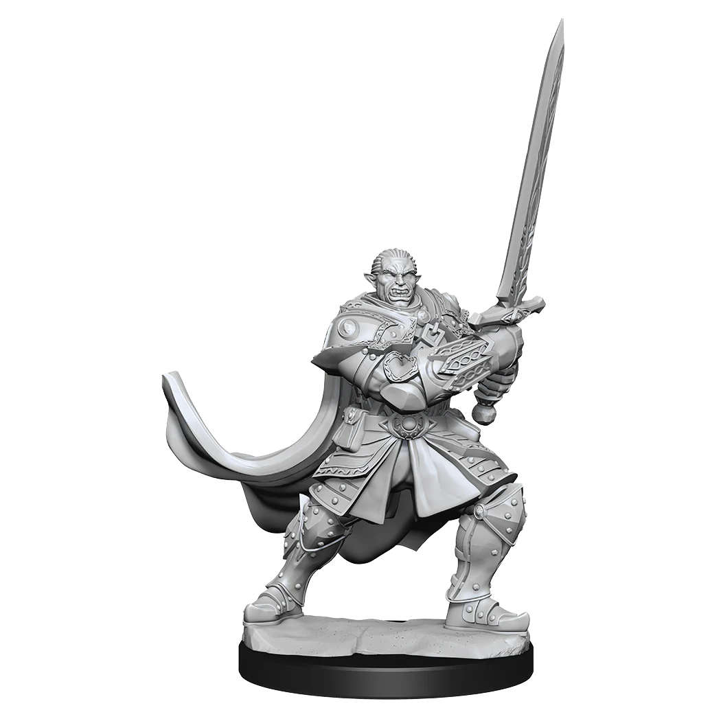 D&D: Nolzur's Marvelous Miniatures - Half-Orc Paladin Male