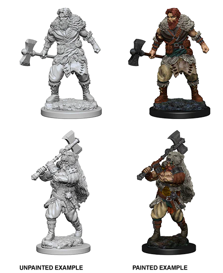 D&D: Nolzur's Marvelous Miniatures - Human Male Barbarian
