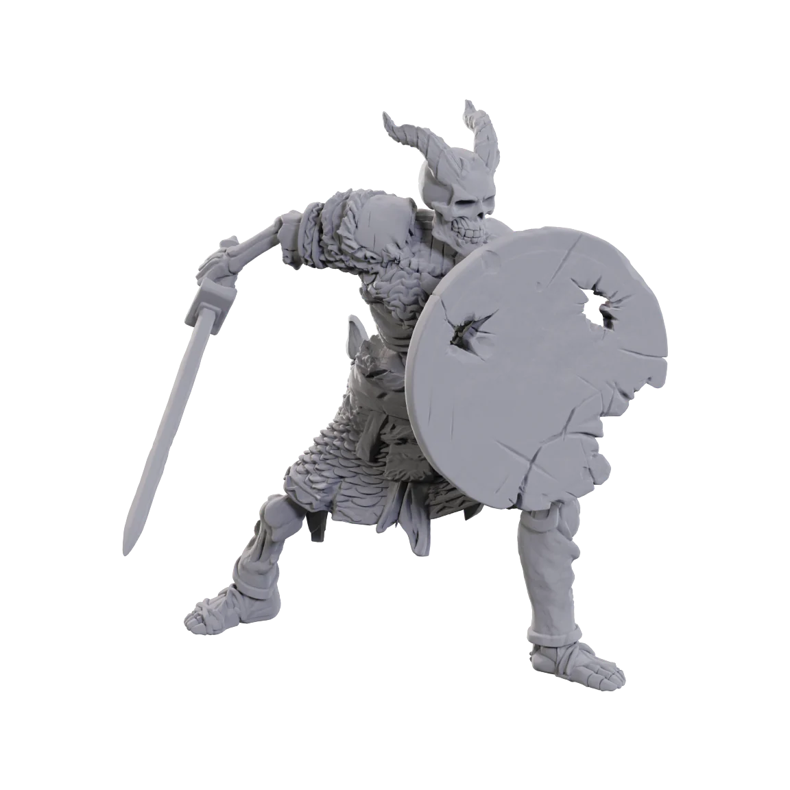 D&D: Nolzur's Marvelous Miniatures - Tiefling Skeleton