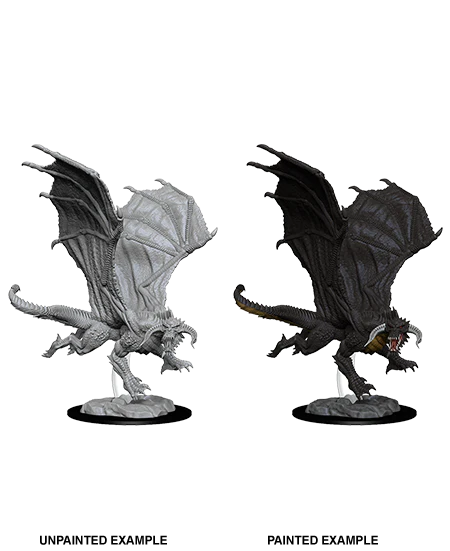 D&D: Nolzur's Marvelous Miniatures - Young Black Dragon