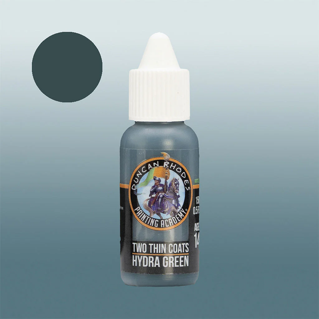 Duncan Rhodes: Two Thin Coats - Shadow - Hydra Green