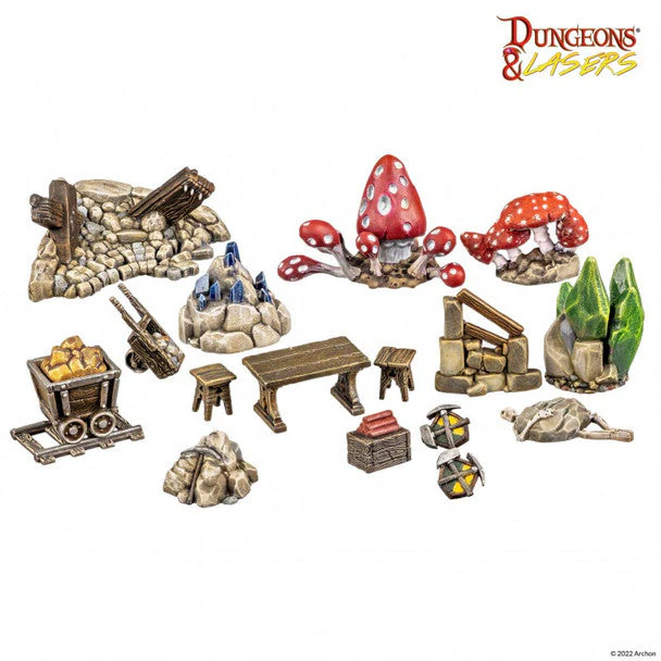 Dungeons & Lasers: Dwarven Mine Props - Image 5
