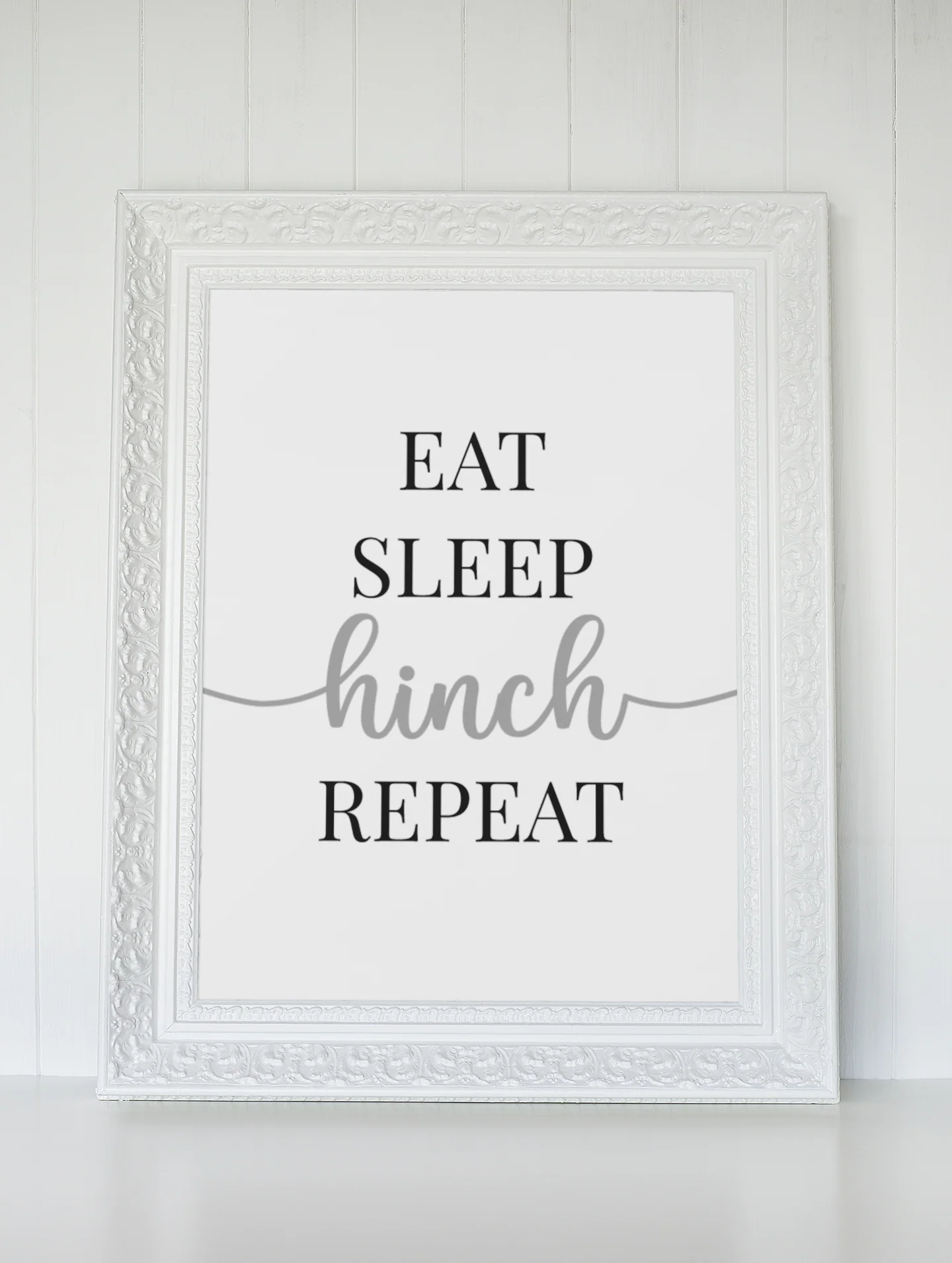Eat Sleep Hinch Repeat 2 Cleaning Home Wall Decor Print by WinsterCreations™ Official Store
