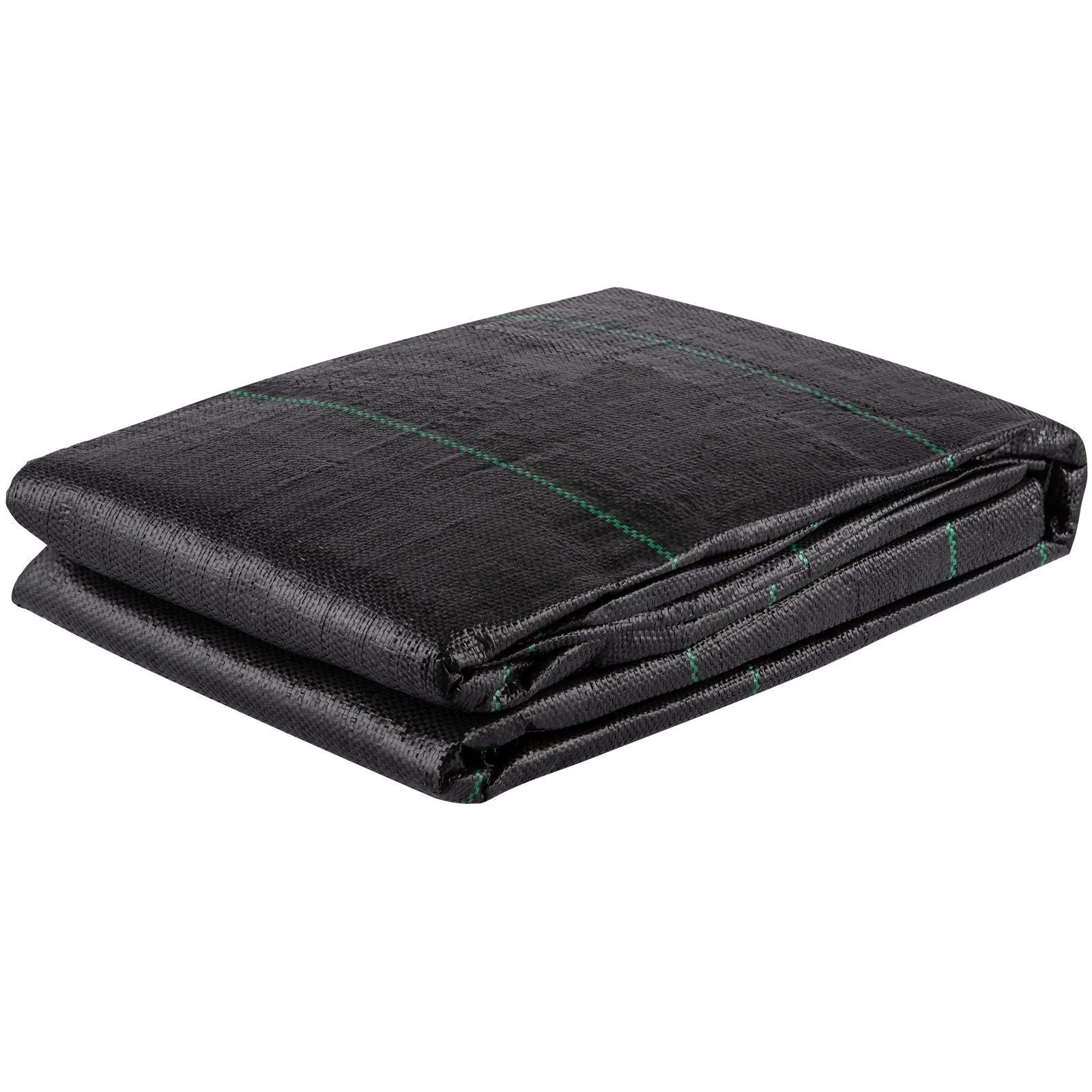 Geotextile Fabric, 12.5 x 30 ft 3.5oz Woven PP Driveway Drain Cloth w/ 600lbs Tensile Strength, Heavy Duty Underlayment for Soil Stabilization, Landscaping, Weed Barrier, 12.5FT30FT-3.5OZ, Black