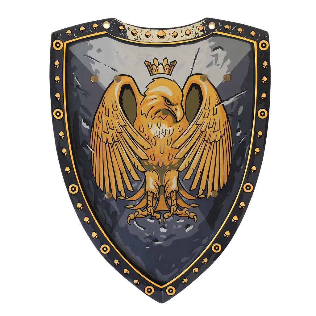 Golden Eagle Knight Foam Shield
