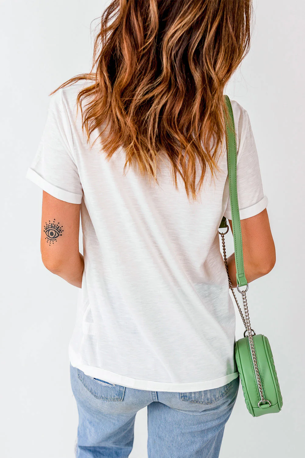 HAPPY EASTER Round Neck Short Sleeve T-Shirt - Image 2