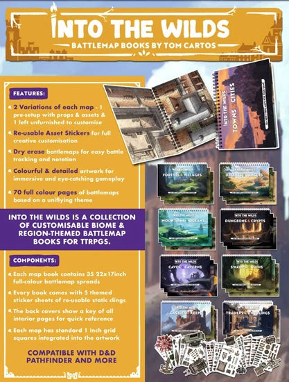 Into the Wilds Battlemap Books: Mountains and Oceans - Image 4