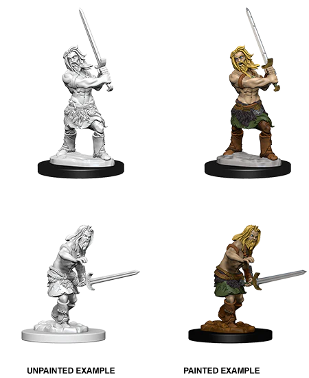 Pathfinder: Deep Cuts - Human Male Barbarian