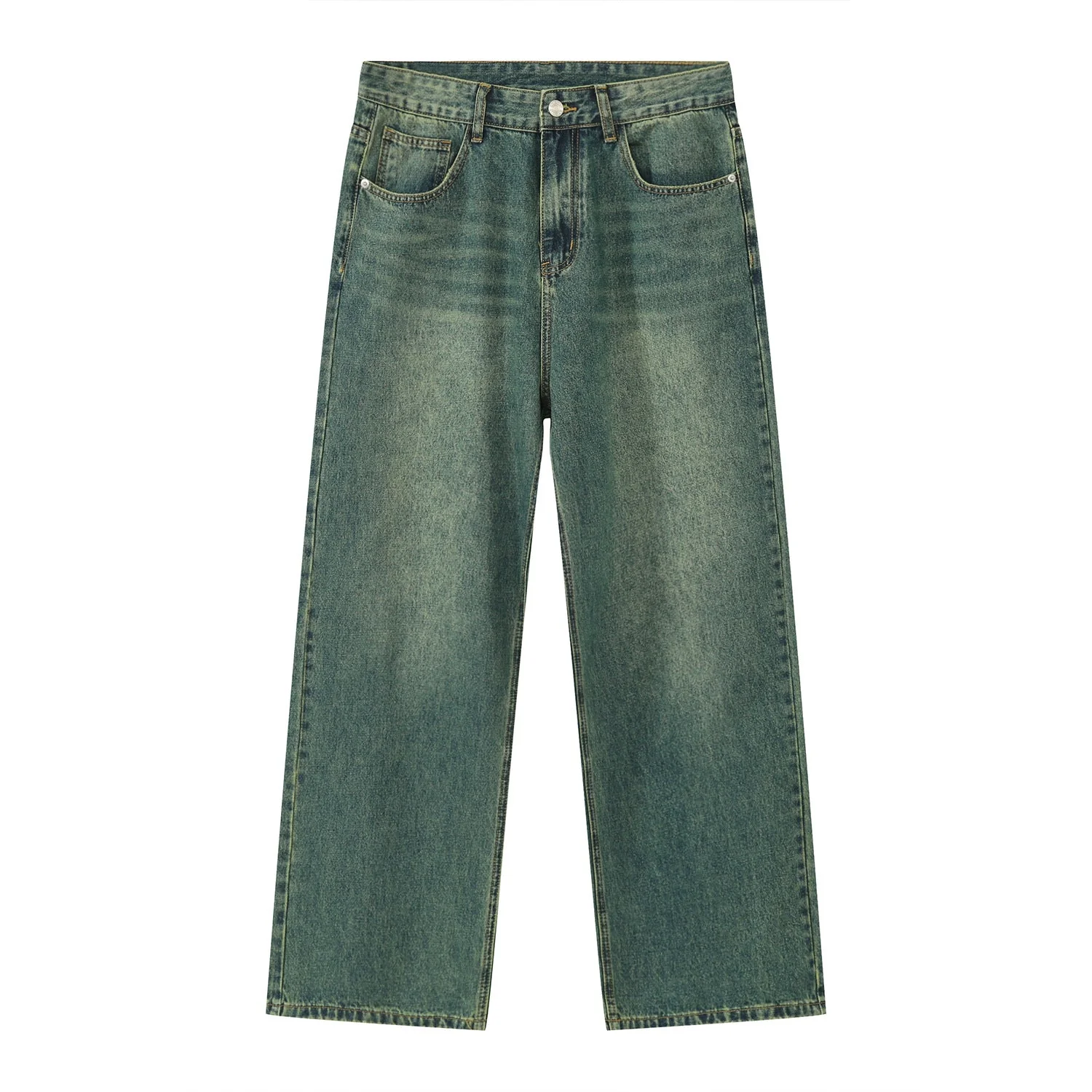 Pocketed Baggy Jeans - Image 9