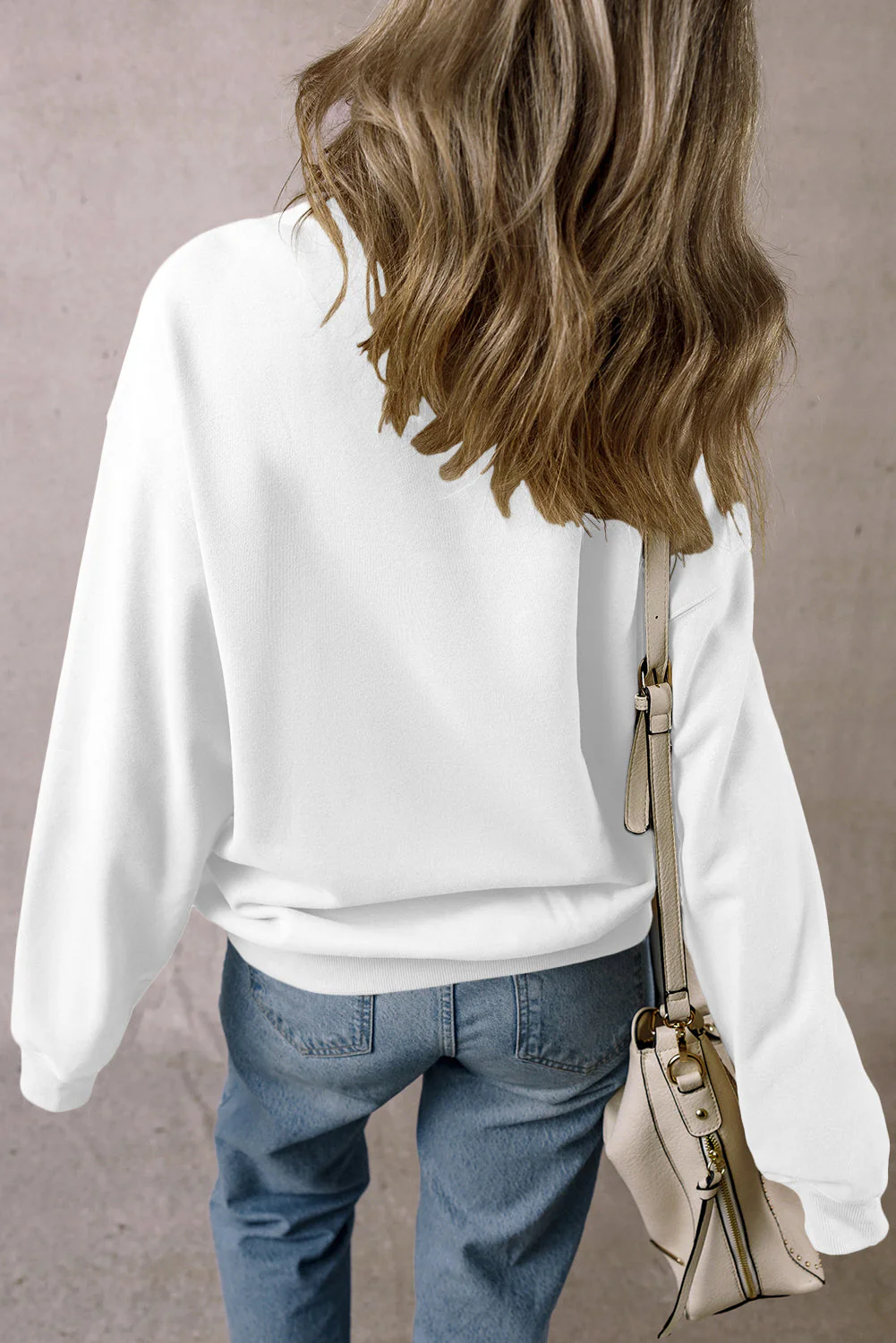 Pumpkin Graphic Long Sleeve Sweatshirt - Image 2
