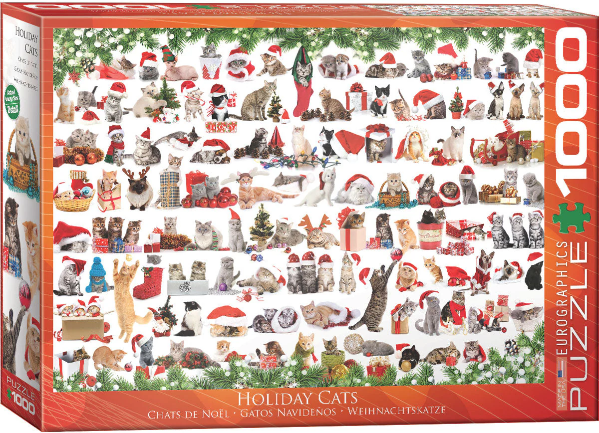 Puzzle: Christmas - Seasonal - Holiday Cats