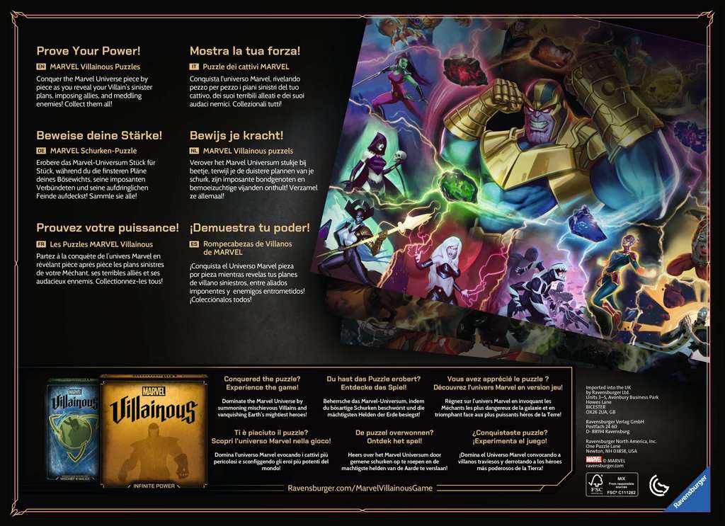 Puzzle: Marvel Villainous: Killmonger - Image 3