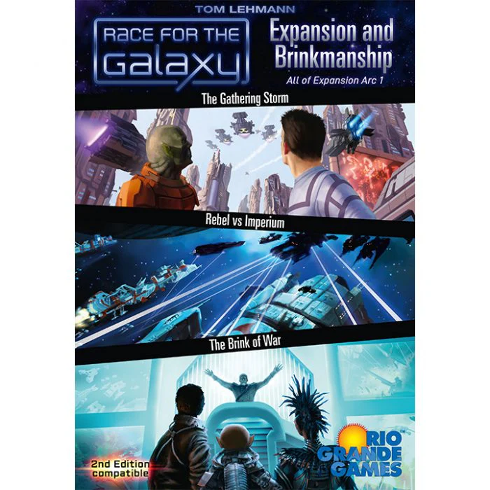 Race for the Galaxy: Expansion and Brinkmanship - The Combined 1st Arc Expansion