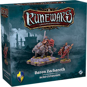 Runewars Miniatures Game: Baron Zachareth Hero Expansion