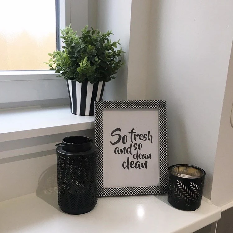 So Fresh And So Clean Clean Bathroom Wall Decor Print by WinsterCreations™ Official Store - Image 2