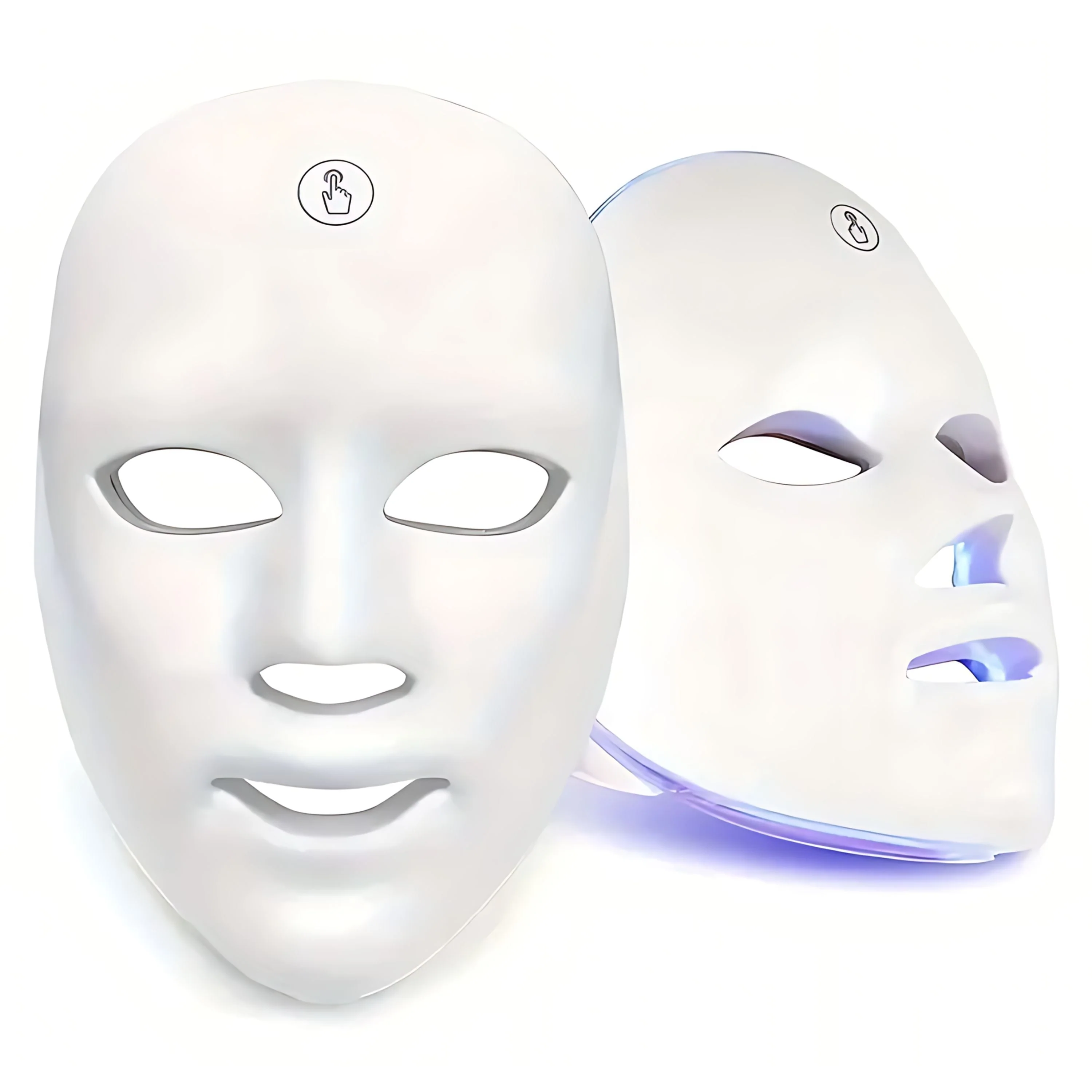 SpectrumGlow 7C LED Mask - Portable & Rechargeable LED Light Therapy Facial Veil