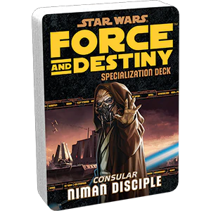 Star Wars: Force and Destiny: Niman Disciple Specialization Deck
