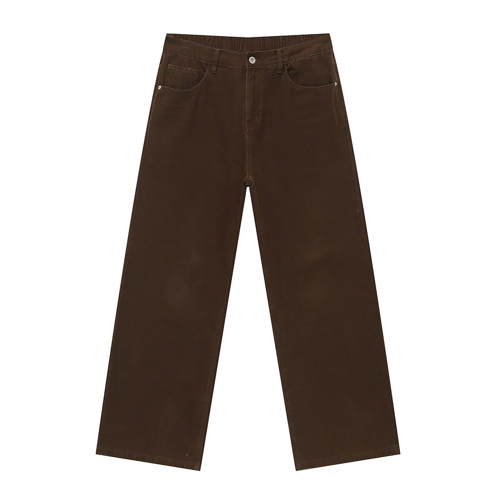Straight-Leg Jeans with Back Elasticated Waistband - Image 8