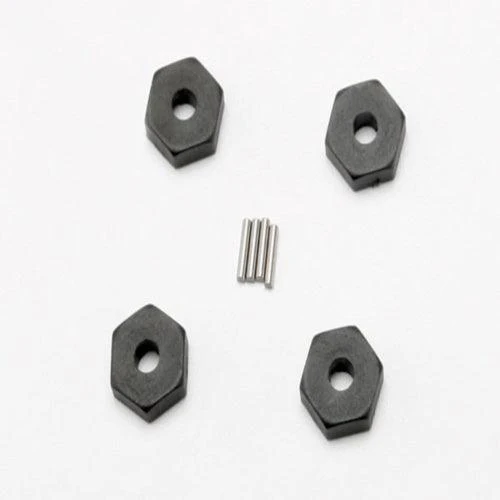 Traxxas 7154 Hex Wheel Hubs w/Axle Pins (4) E-Revo Summit Slash Rally
