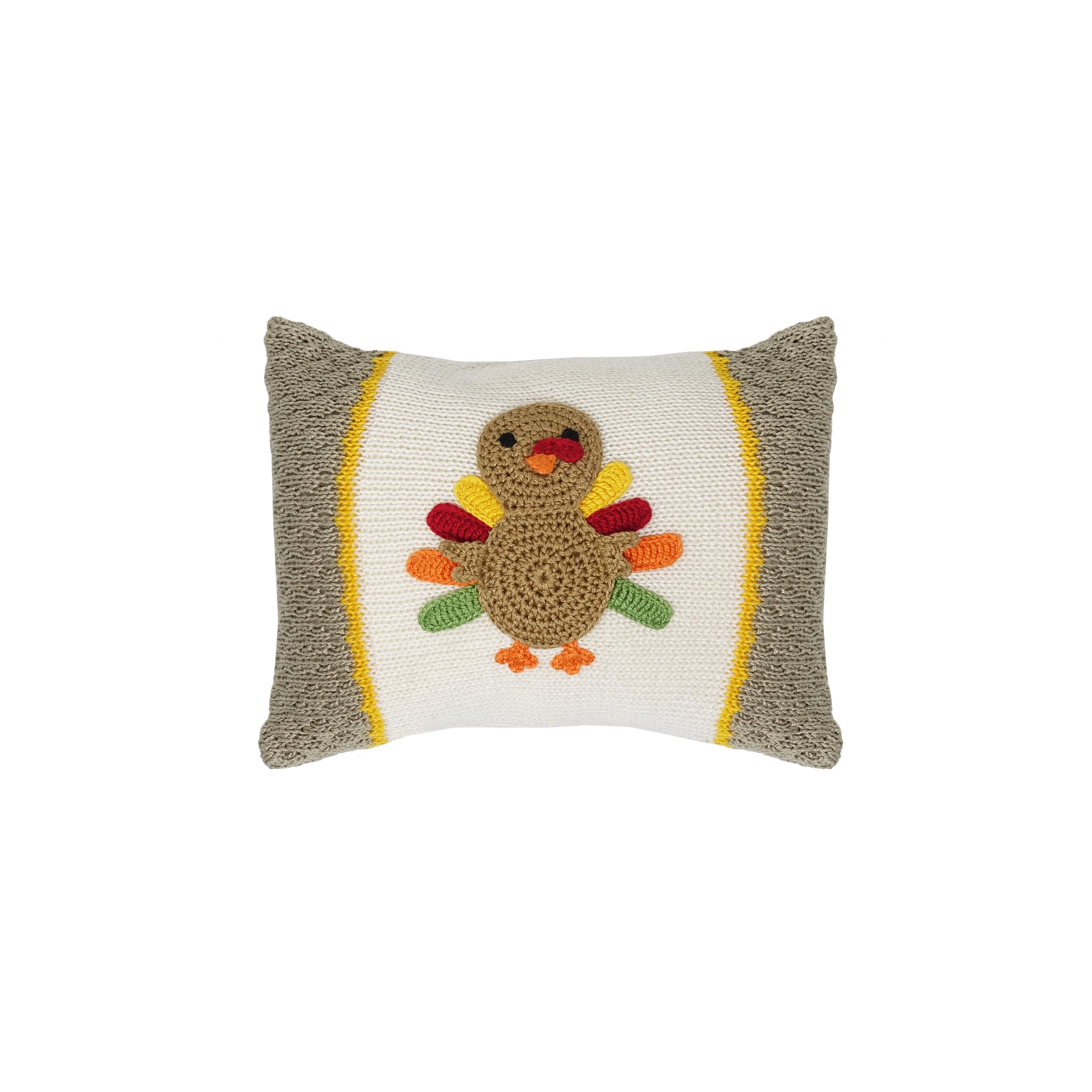 Turkey Mini Pillow by Melange Collection