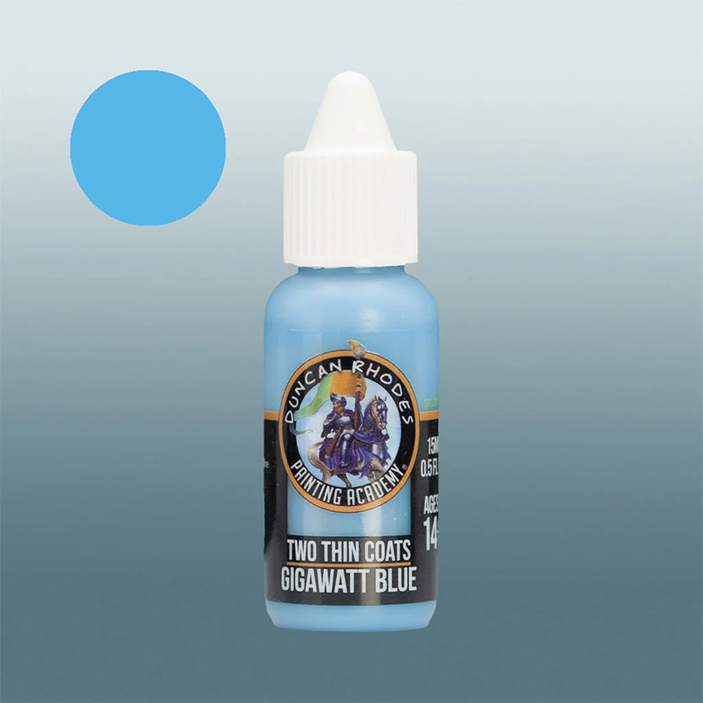 Two Thin Coats Bright: Gigawatt Blue