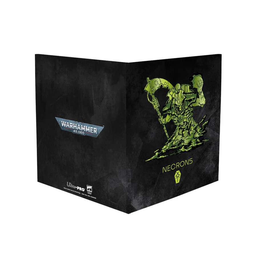 Ultra PRO: Datasheet and Index Card Folio - Warhammer 40,000 - Necrons