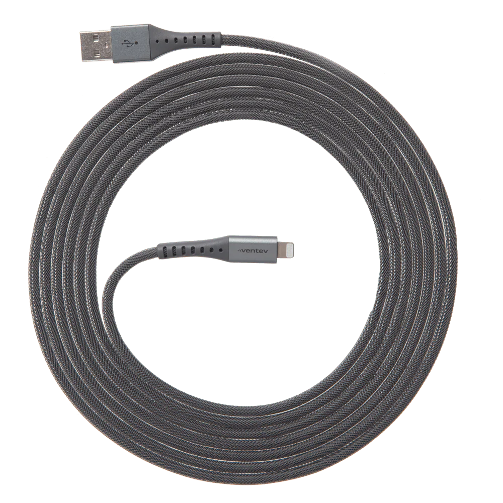 Ventev Chargesync Alloy USB C to Apple Lightning 10ft by Ventev