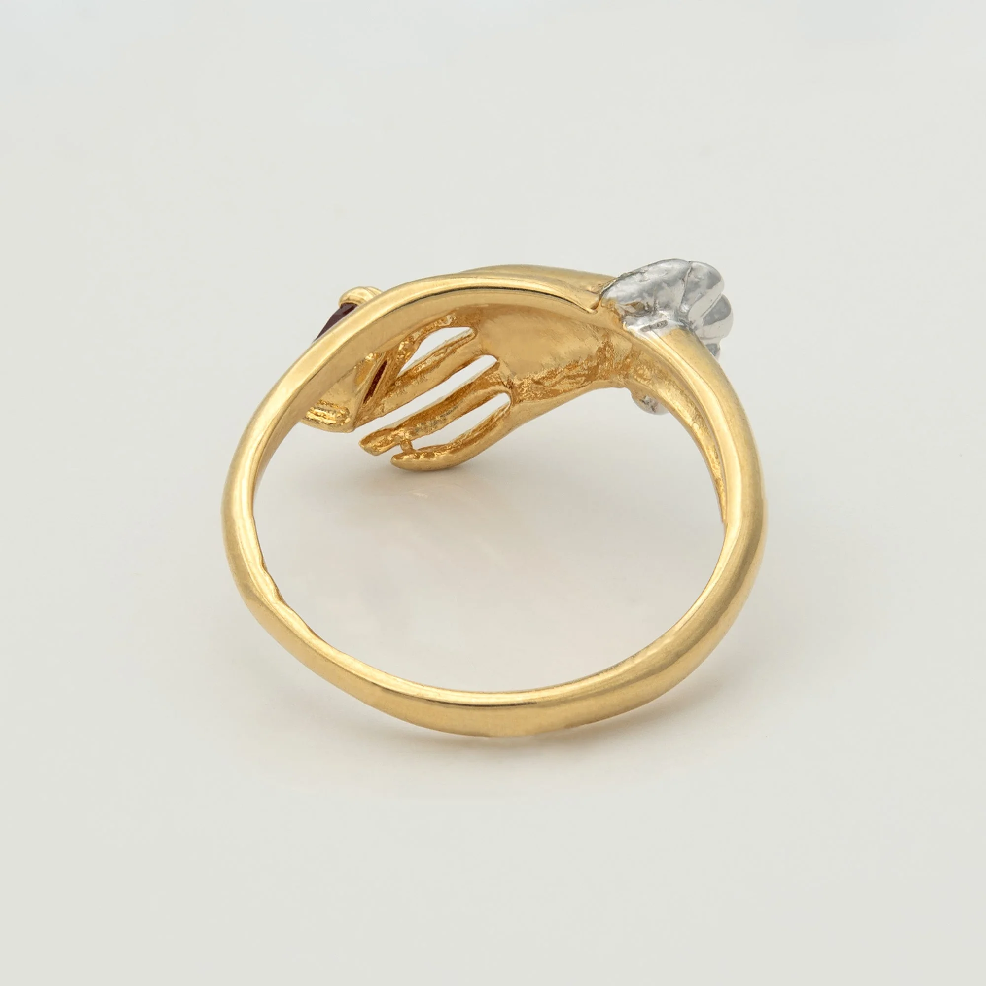 Vintage Austrian Crystals 18k Yellow Gold Matte or Polished Finish Made in USA by PVD Vintage Jewelry - Image 13