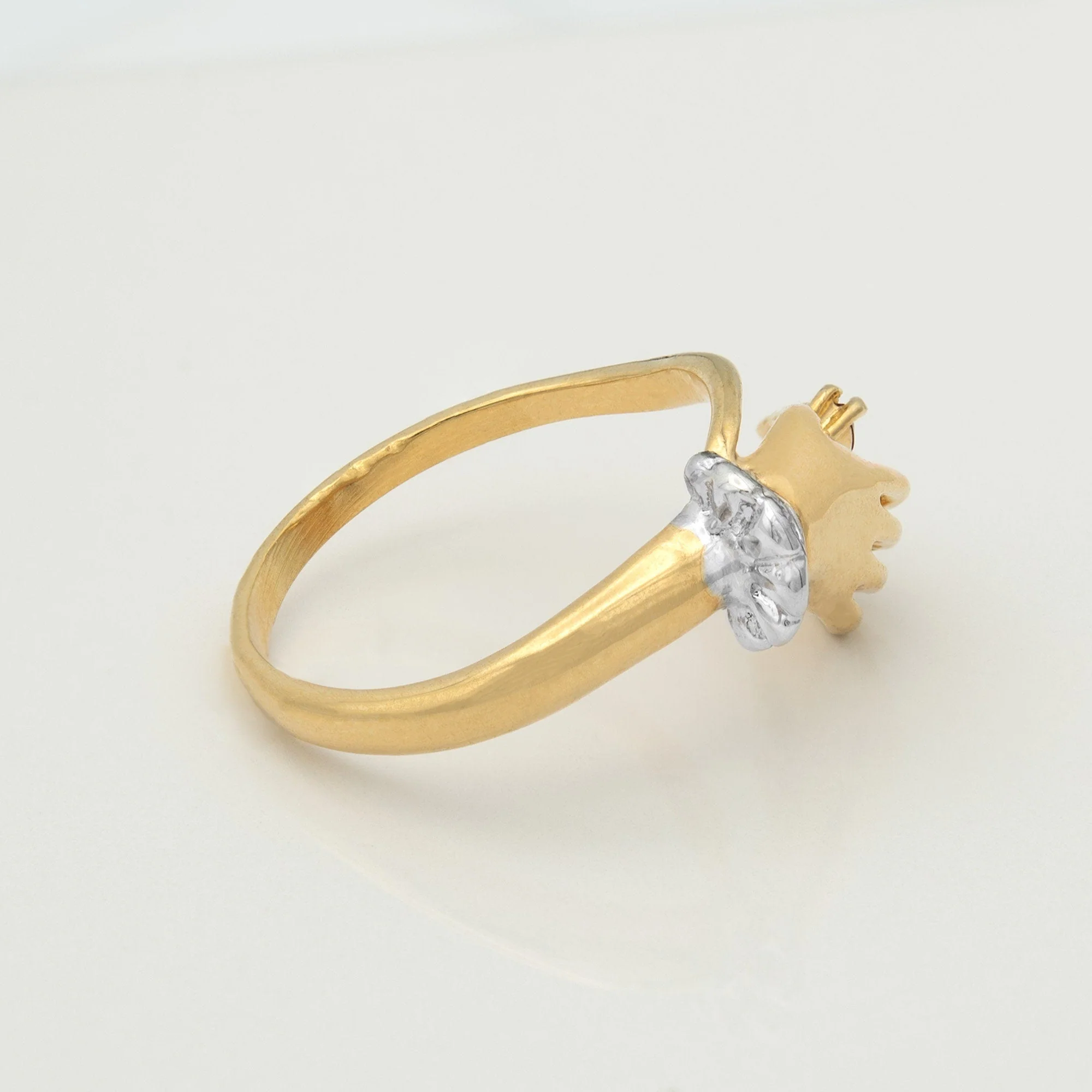Vintage Austrian Crystals 18k Yellow Gold Matte or Polished Finish Made in USA by PVD Vintage Jewelry - Image 25
